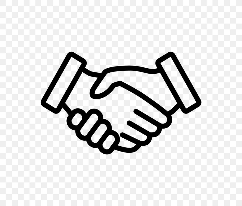 Handshake Royalty-free Clip Art, PNG, 700x700px, Handshake, Area, Black, Black And White, Brand Download Free