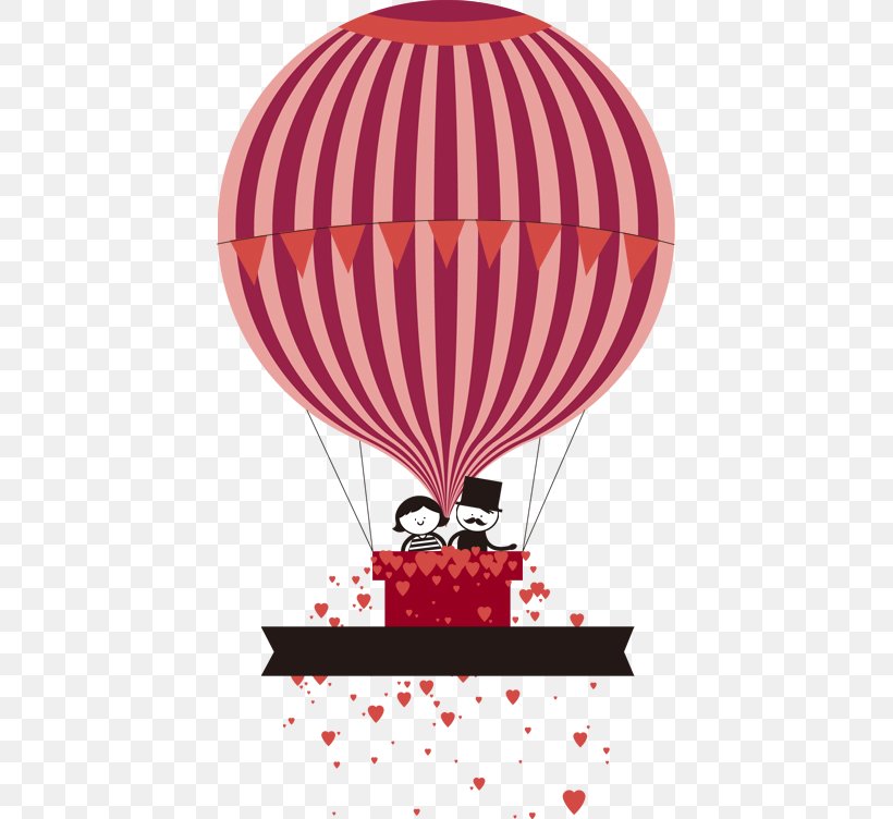 Romantic Hot Air Balloon, PNG, 421x752px, Hot Air Balloon, Balloon, Color, Hot Air Ballooning Download Free