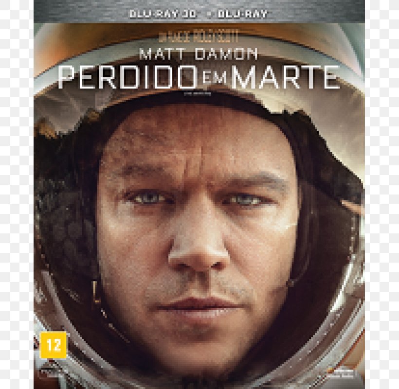 The Martian Blu-ray Disc Mark Watney Ultra HD Blu-ray Matt Damon, PNG, 800x800px, 4k Resolution, Martian, Adventure Film, Album Cover, Bluray Disc Download Free