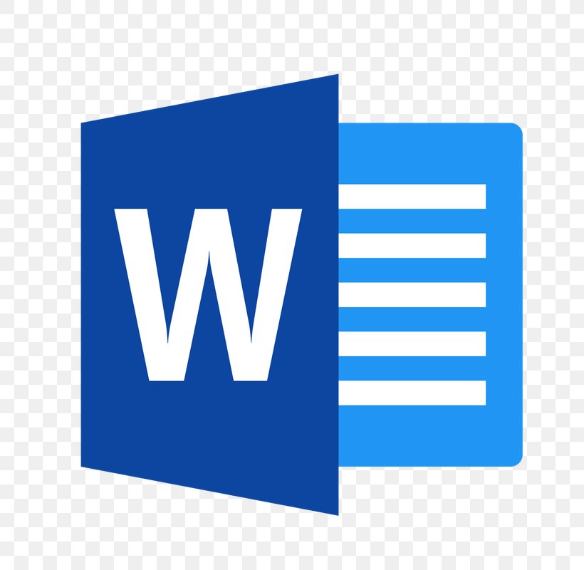Microsoft Word Microsoft Excel Microsoft Office 2013, PNG, 800x800px, Microsoft Word, Area, Blue, Brand, Computer Software Download Free