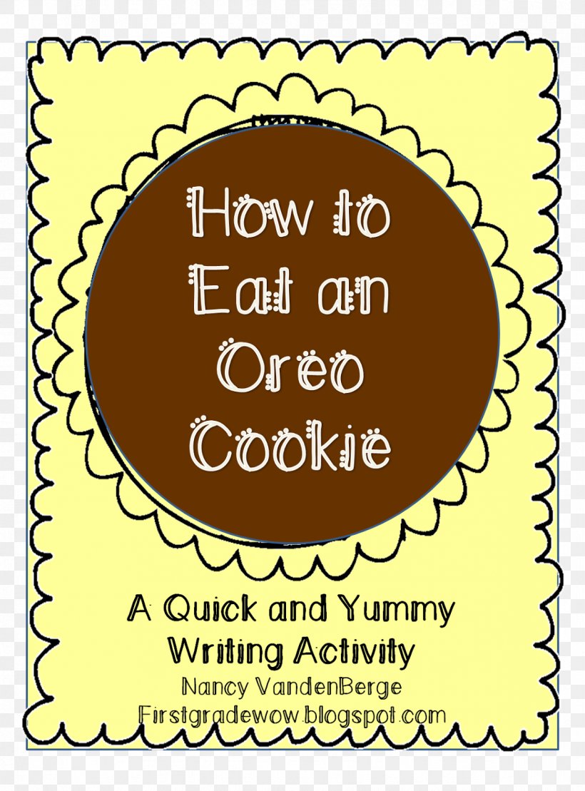 Oreo Writing First Grade Teacher Common Core State Standards Initiative, PNG, 1182x1600px, Oreo, Area, Biscuits, Book, Class Download Free