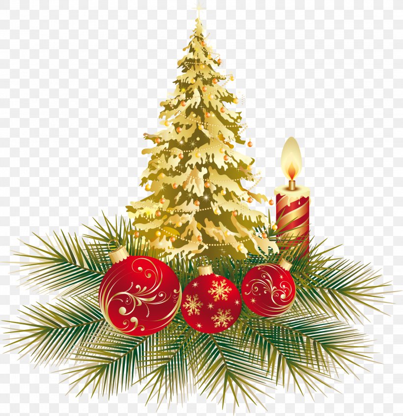 Christmas Tree New Year Santa Claus Bombka, PNG, 2887x2982px, Christmas, Bombka, Candle, Christmas Decoration, Christmas Ornament Download Free