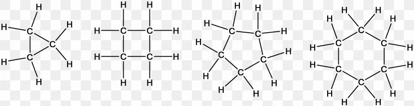 Cycloalkane Hydrocarbon Organic Chemistry, PNG, 1969x509px, Alkane, Alkene, Black And White, Chemical Bond, Chemistry Download Free