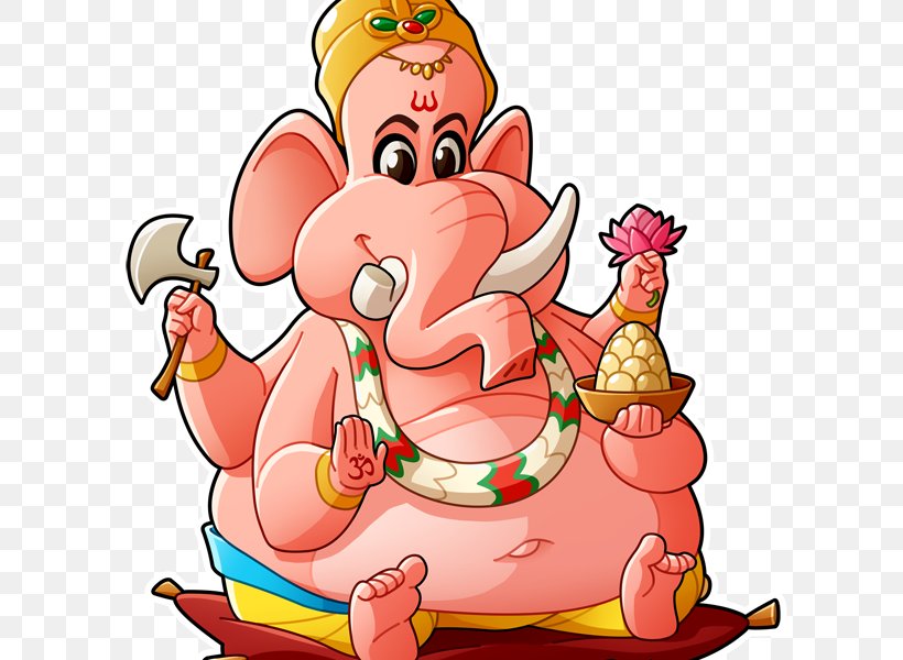 Ganesha Drawing Cartoon Character Sketch, PNG, 800x600px, Watercolor, Cartoon, Flower, Frame, Heart Download Free