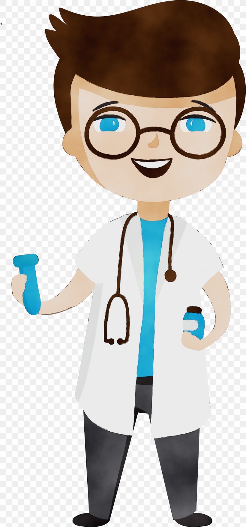 Stethoscope Cartoon, PNG, 1523x3255px, Watercolor, Adapter, Boy ...