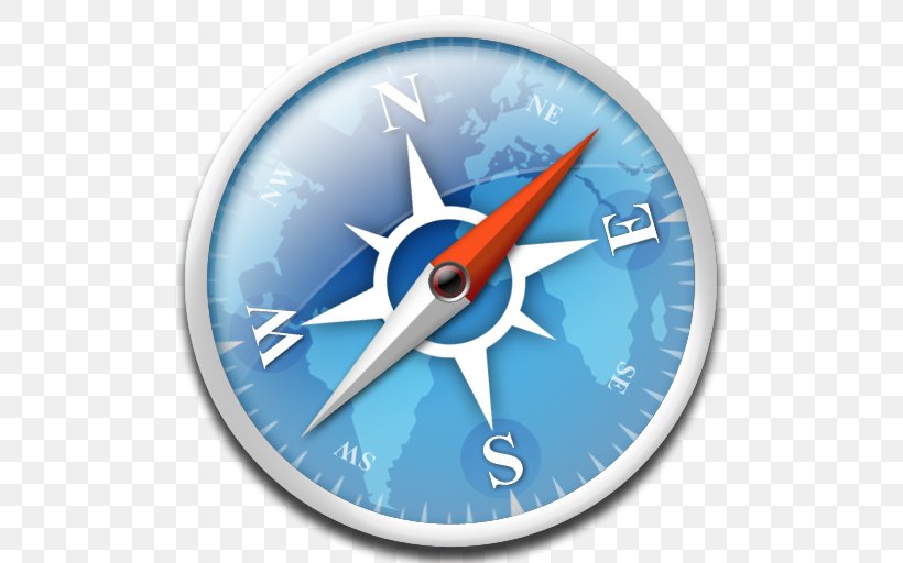 Apple Web Browser Compass Safari Light-emitting Diode, PNG, 512x512px, Apple, Access Key, Air Travel, Aircraft, Airplane Download Free