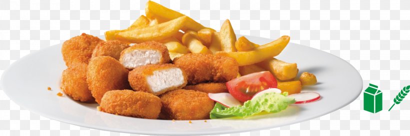 Chicken Nugget Vegetarian Cuisine Recipe Side Dish, PNG, 1599x532px, Chicken Nugget, Chicken, Cuisine, Dish, Fast Food Download Free