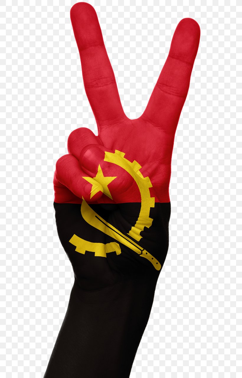 Flag Of Angola National Flag Battle Of Cuito Cuanavale, PNG, 543x1280px, Flag Of Angola, American Sign Language, Angola, English Language, Finger Download Free