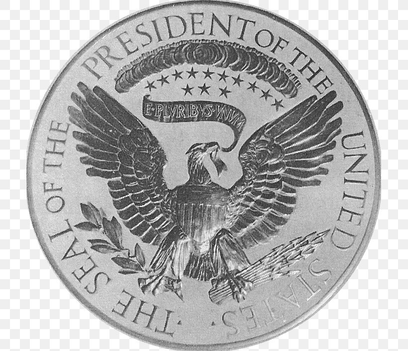 Oval Office White House Seal Of The President Of The United States Great Seal Of The United States, PNG, 713x704px, Oval Office, Badge, Bill Clinton, Coin, Currency Download Free