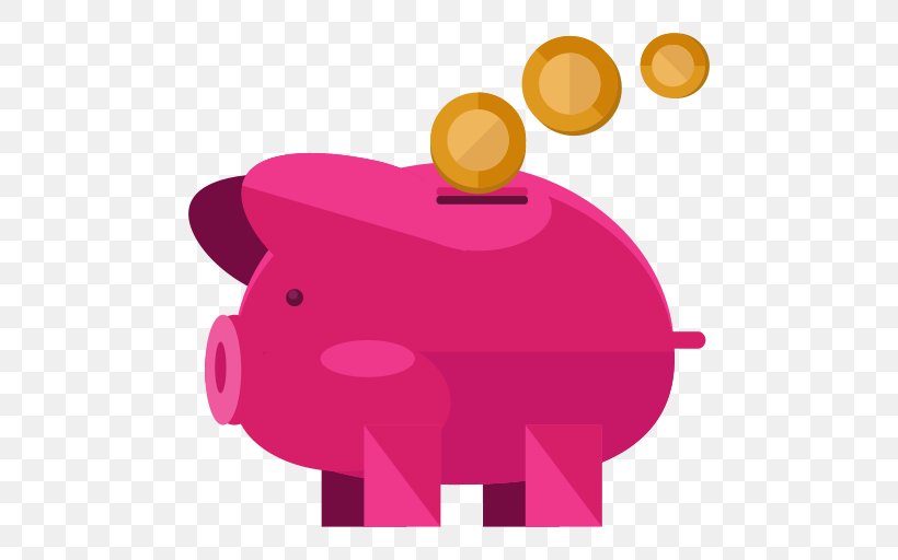 Piggy Bank Coin, PNG, 512x512px, Piggy Bank, Bank, Business, Coin, Finance Download Free