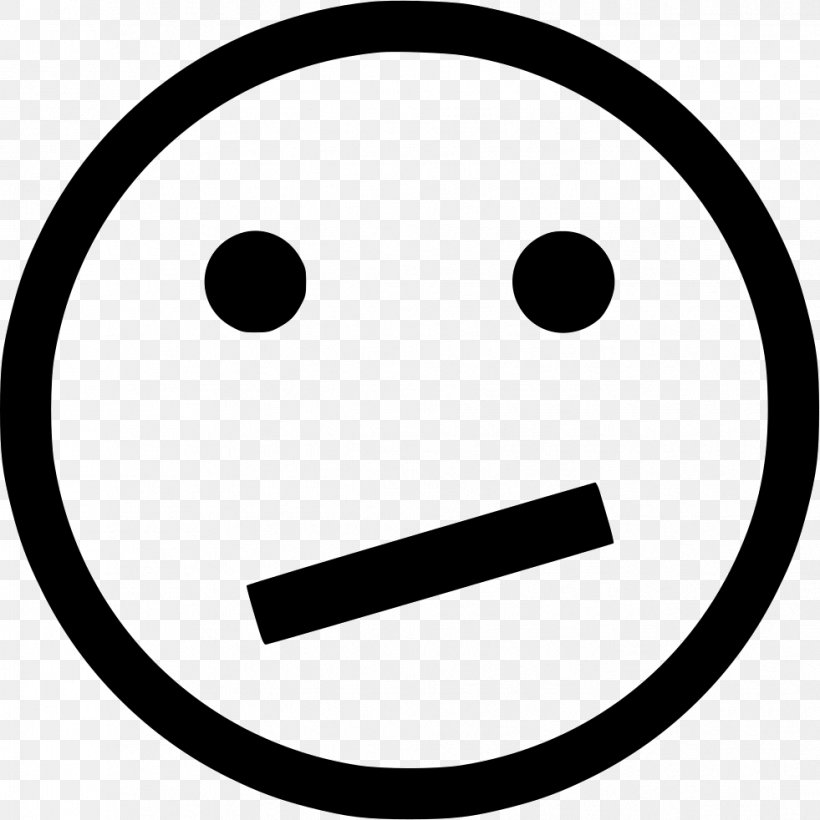 Smiley Emoticon Facial Expression Clip Art, PNG, 981x982px, Smiley, Area, Black And White, Emoticon, Emotion Download Free
