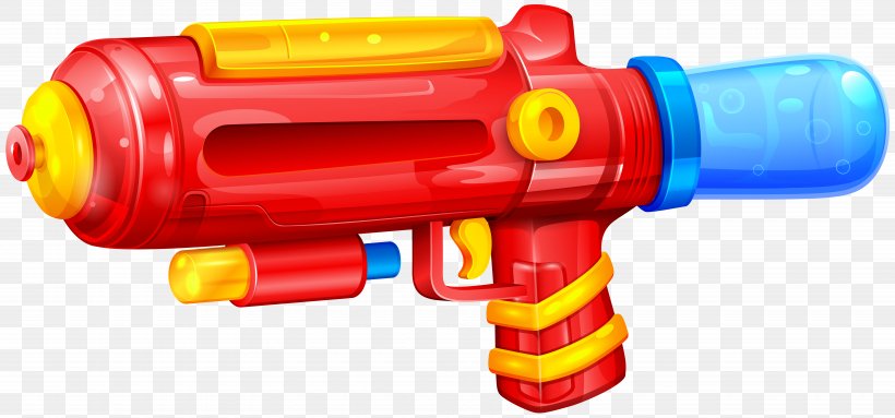 Water Gun Toy Weapon Clip Art, PNG, 7000x3270px, Water Gun, Gun, Laser Guns, Plastic, Raygun Download Free