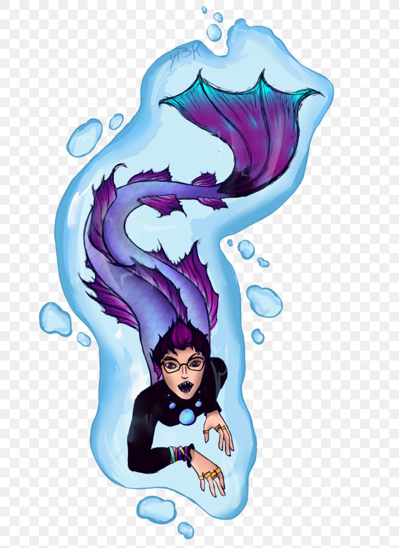 Cartoon Killer Kreations Purple Mermaid, PNG, 711x1125px, Cartoon, Art, Character, Customer, Customer Service Download Free