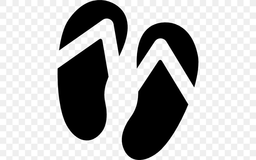 Black And White Logo Monochrome, PNG, 512x512px, Shoe, Area, Beach, Black And White, Brand Download Free