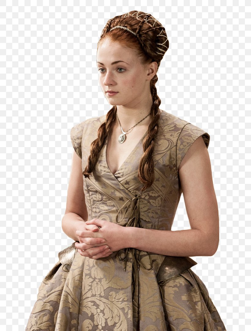 Sansa Stark Game Of Thrones Arya Stark Robb Stark Eddard Stark, PNG, 785x1080px, Watercolor, Cartoon, Flower, Frame, Heart Download Free
