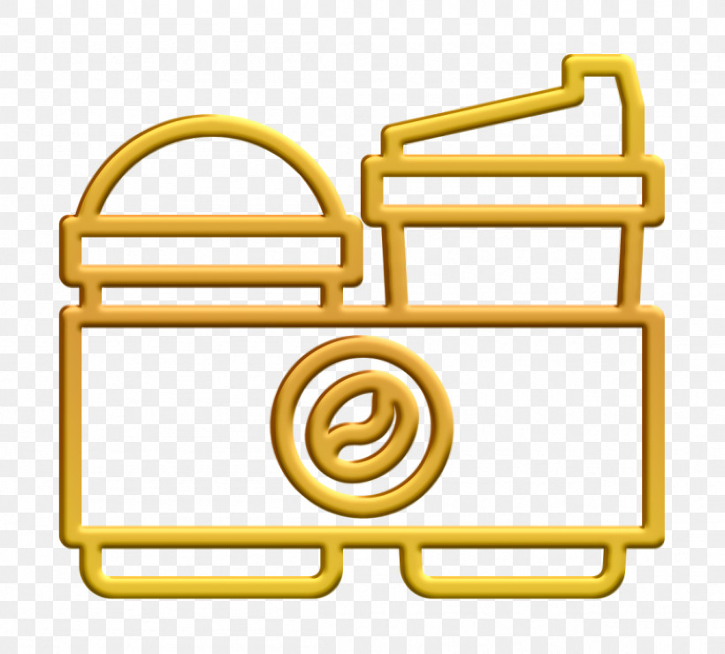 Food And Restaurant Icon Coffee Icon Coffee Shop Icon, PNG, 1154x1042px, Food And Restaurant Icon, Coffee Icon, Coffee Shop Icon, Line, Yellow Download Free