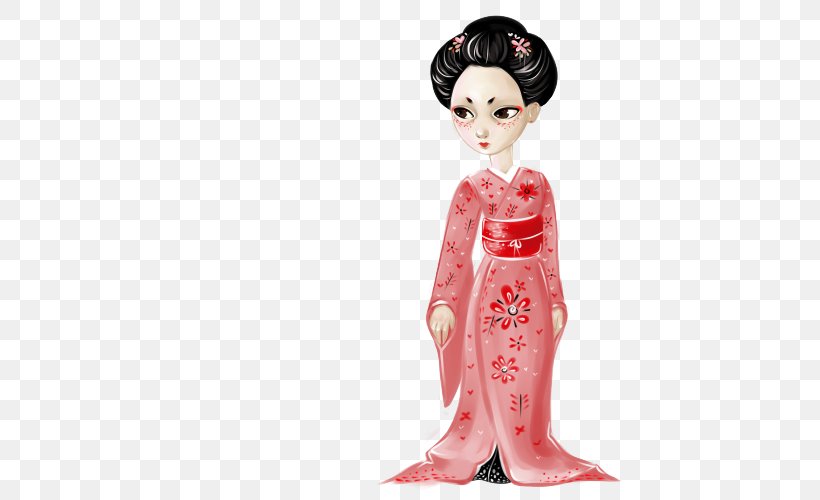 Geisha Doll, PNG, 500x500px, Geisha, Costume, Doll, Figurine, Woman Download Free
