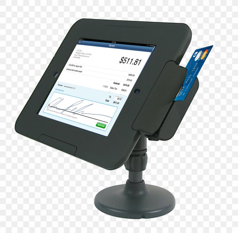 Point Of Sale Credit Card Card Reader EMV Payment, PNG, 1000x976px, Point Of Sale, Card Reader, Communication, Computer Monitor Accessory, Credit Download Free