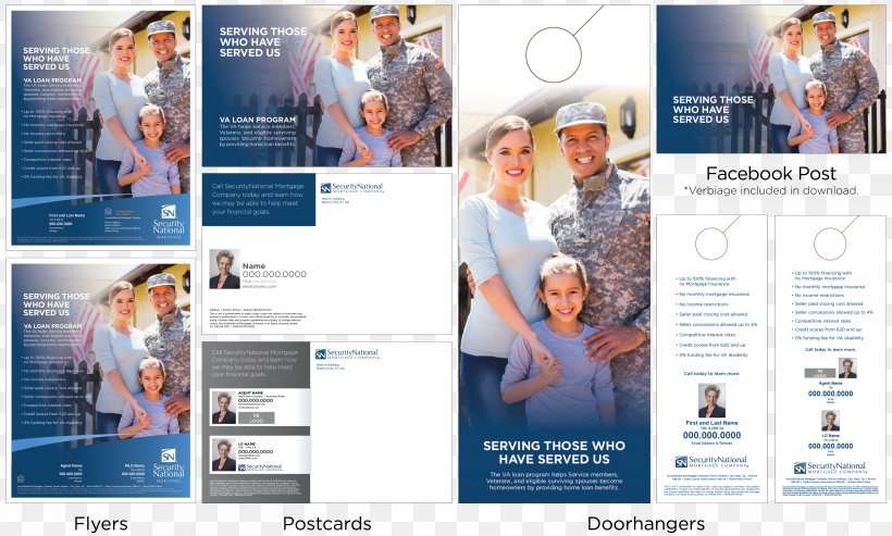 VA Loan SecurityNational Mortgage Mortgage Loan Advertising Campaign, PNG, 5058x3042px, Va Loan, Advertising, Advertising Campaign, Brand, Brochure Download Free