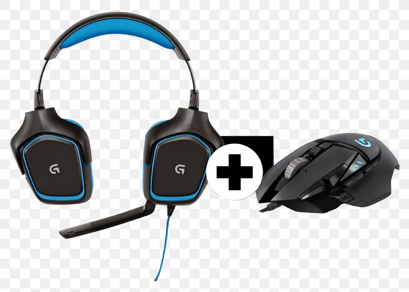 Computer Mouse Logitech G430 Headset 7.1 Surround Sound, PNG, 786x587px, 71 Surround Sound, Computer Mouse, Audio, Audio Equipment, Communication Download Free