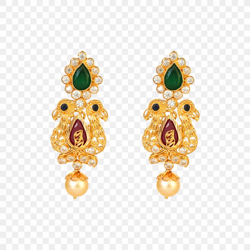 Earring Lalithaa Jewellery Gold Necklace, PNG, 1200x1200px, Earring, Bangle, Body Jewelry, Bracelet, Clothing Accessories Download Free