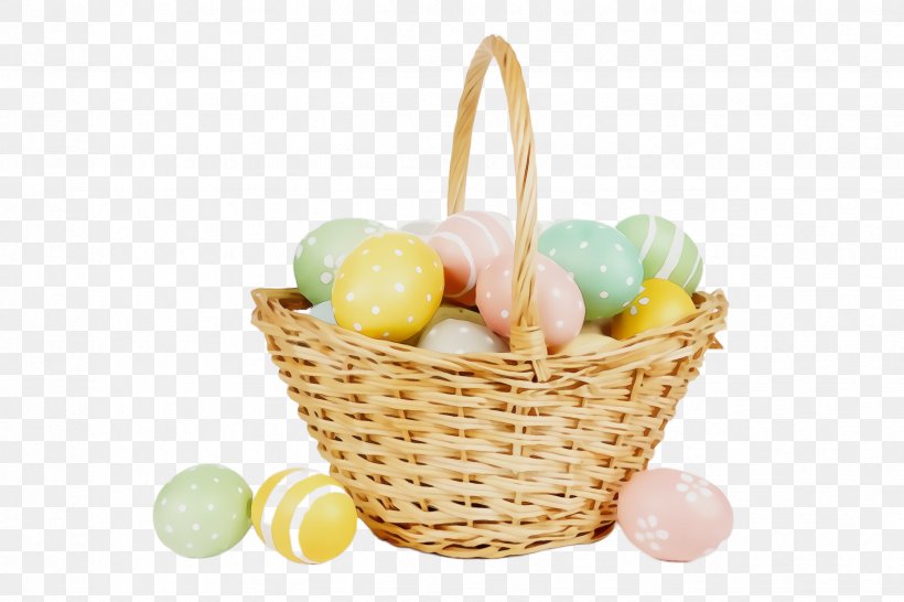 Easter Egg, PNG, 2448x1632px, Watercolor, Basket, Easter, Easter Egg, Flower Girl Basket Download Free