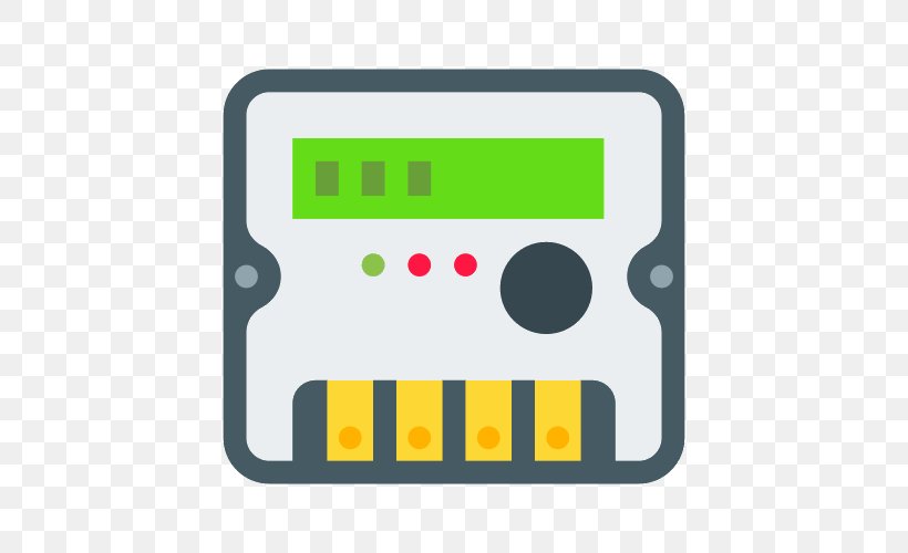 Electricity Meter Clip Art Smart Meter, PNG, 500x500px, Electricity Meter, Area, Centrale De Mesure, Electric Power, Electrical Energy Download Free