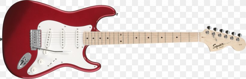 Fender Stratocaster Fender Squier Affinity Stratocaster Electric Guitar Fender Standard Stratocaster, PNG, 2400x779px, Fender Stratocaster, Acoustic Electric Guitar, Animal Figure, Electric Guitar, Fender Bullet Download Free
