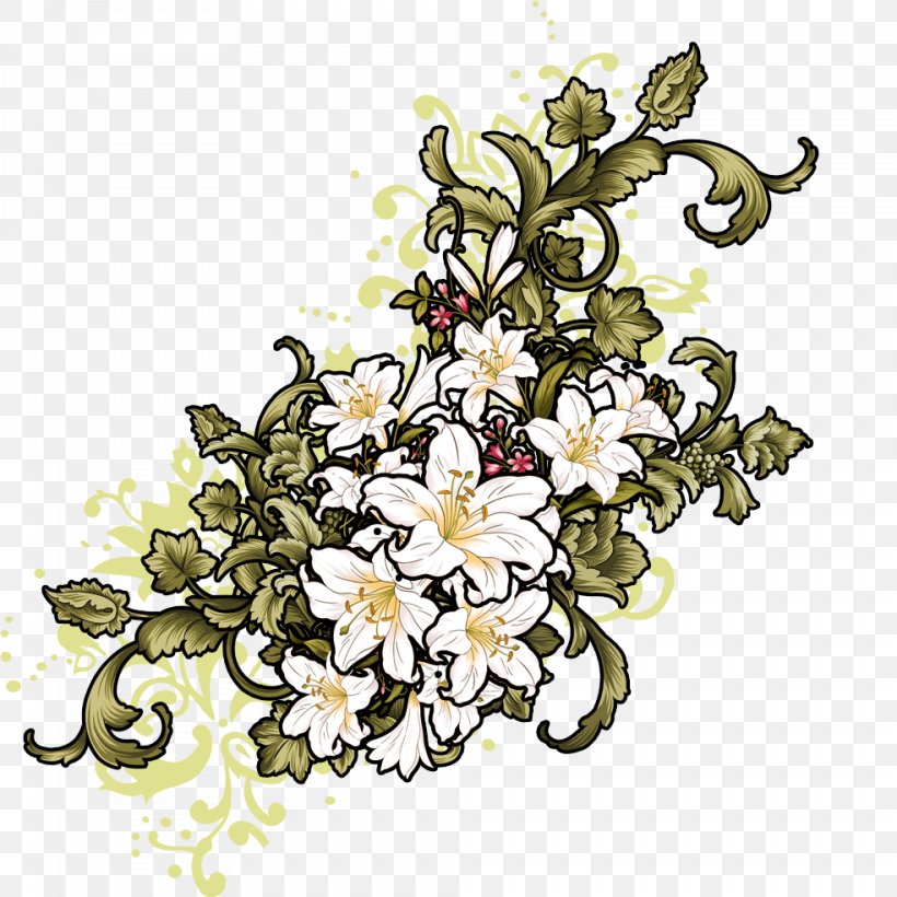 Flower Lilium Download, PNG, 984x984px, Flower, Art, Blossom, Branch, Cut Flowers Download Free