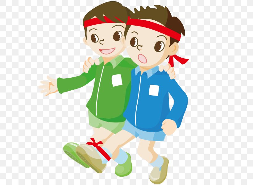 Three-legged Race Sports Day School Clip Art, PNG, 600x600px, Threelegged Race, Area, Art, Boy, Cartoon Download Free