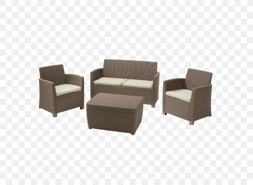 Garden Furniture Cappuccino Table Wicker, PNG, 600x600px, Garden Furniture, Beslistnl, Cappuccino, Chair, Couch Download Free