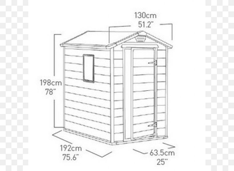 Keter Manor Keter Plastic Shed, PNG, 800x600px, Keter Manor, Area, Artwork, Diagram, Drawing Download Free