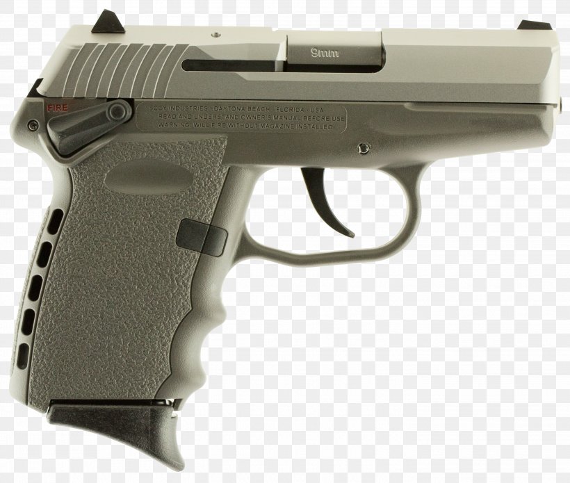 SCCY CPX-1 Firearm 9×19mm Parabellum Semi-automatic Pistol, PNG, 2843x2413px, 9 Mm Caliber, 919mm Parabellum, Sccy Cpx1, Action, Air Gun Download Free
