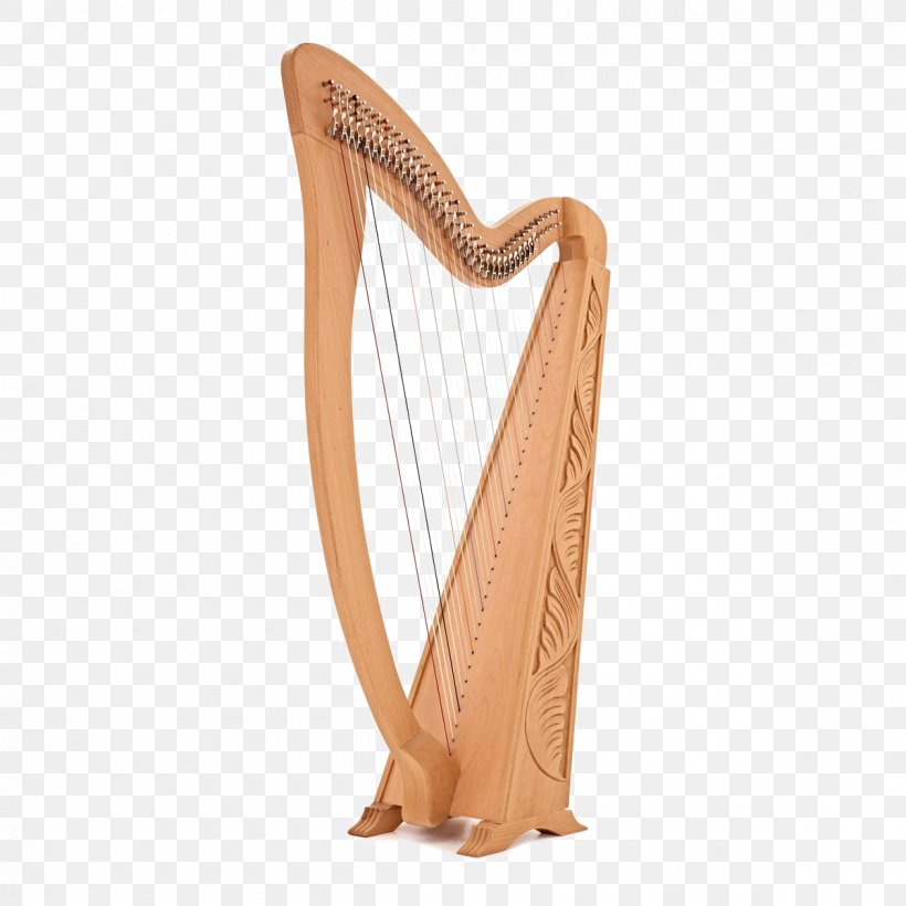 Celtic Harp Musical Instruments String, PNG, 1200x1200px, Watercolor, Cartoon, Flower, Frame, Heart Download Free