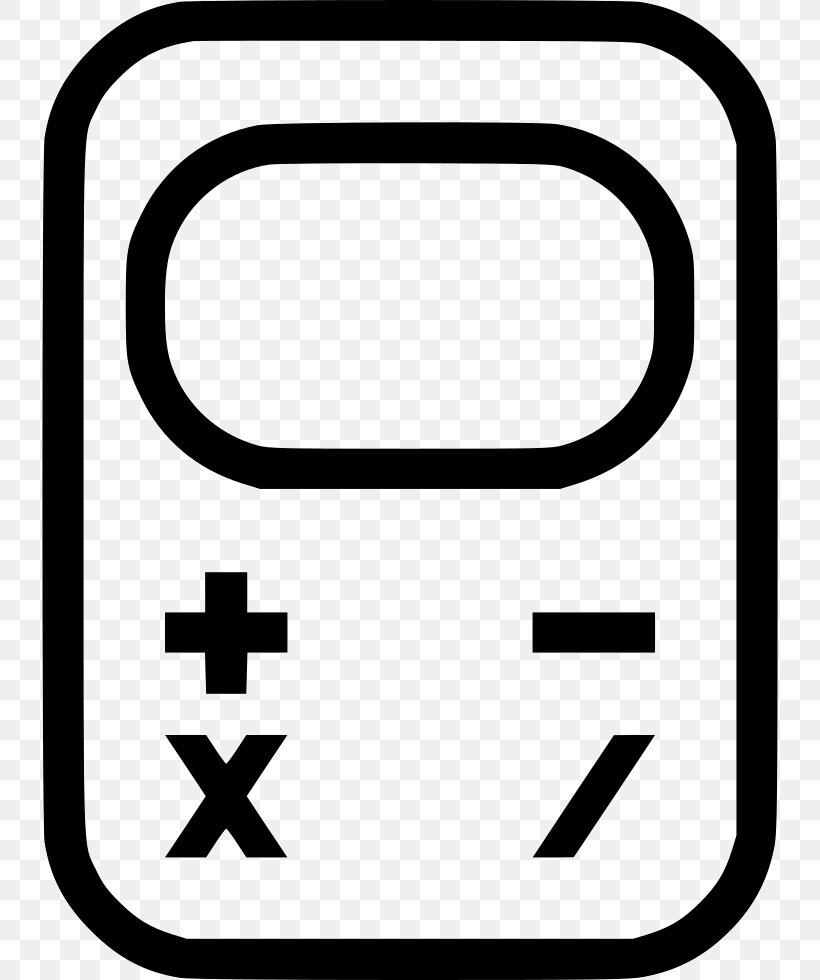 Calculator Clip Art, PNG, 736x980px, Calculator, Area, Black And White, Like Button, Symbol Download Free
