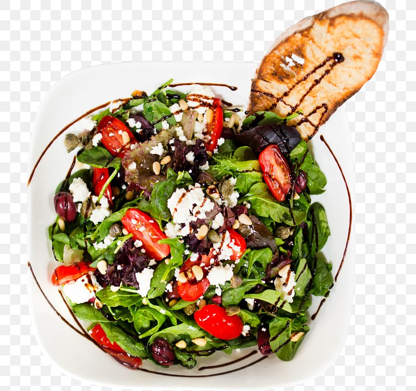 Greek Salad Spinach Salad Israeli Salad Fattoush Vegetarian Cuisine, PNG, 716x770px, Greek Salad, Dish, Fattoush, Feta, Food Download Free