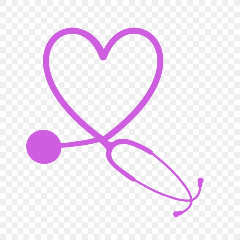 Nursing Registered Nurse Decal T-shirt Stethoscope, PNG, 1024x1024px, Watercolor, Cartoon, Flower, Frame, Heart Download Free