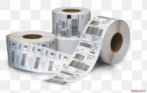 Printer - Paper Sticker Barcode Label Thermal-transfer Printing PNG