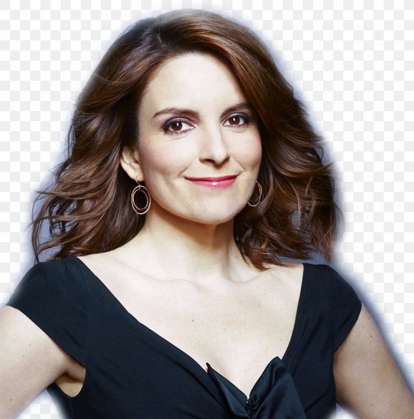 Tina Fey 30 Rock Bossypants Comedian Television Producer, PNG, 1419x1437px, Watercolor, Cartoon, Flower, Frame, Heart Download Free