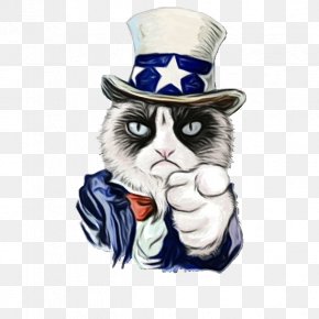 Whiskers Cat Illustration Cartoon Character PNG