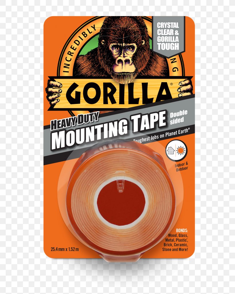 Adhesive Tape Gorilla Glue Double-sided Tape Gorilla Tape, PNG, 712x1024px, Adhesive Tape, Adhesive, Boxsealing Tape, Construction Adhesive, Cyanoacrylate Download Free