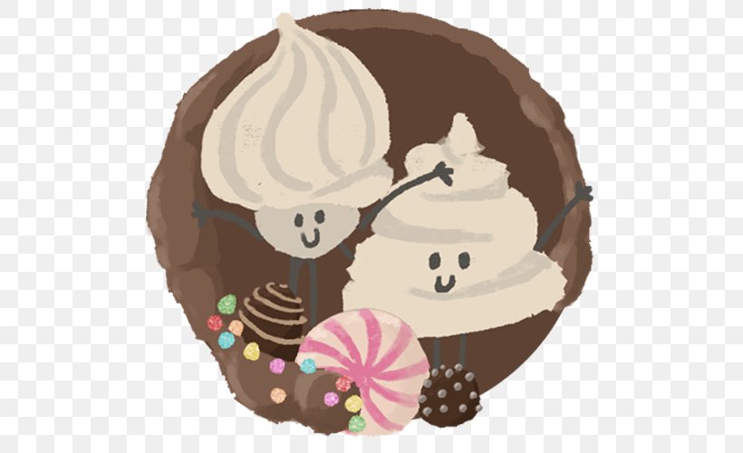 Chocolate Cake Frozen Dessert Illustration Animal, PNG, 500x500px, Chocolate Cake, Animal, Chocolate, Cream, Dairy Product Download Free