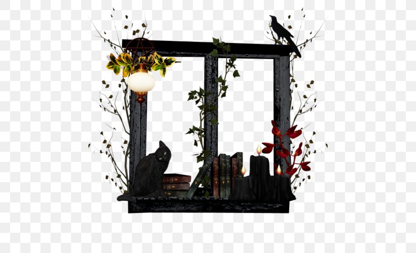 Clip Art, PNG, 500x500px, Halloween, Animation, Blog, Branch, Picture Frame Download Free