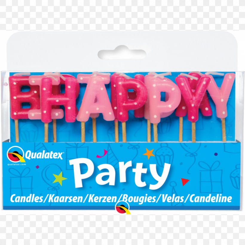 Happy Birthday Candle Pink Party, PNG, 1000x1000px, Birthday, Brand, Candle, Conflagration, Happy Birthday Download Free