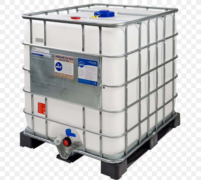 Intermediate Bulk Container ARLA Intermodal Container Diesel Exhaust Fluid Urea, PNG, 686x735px, Intermediate Bulk Container, Arla, Autofelge, Bulk Cargo, Container Download Free