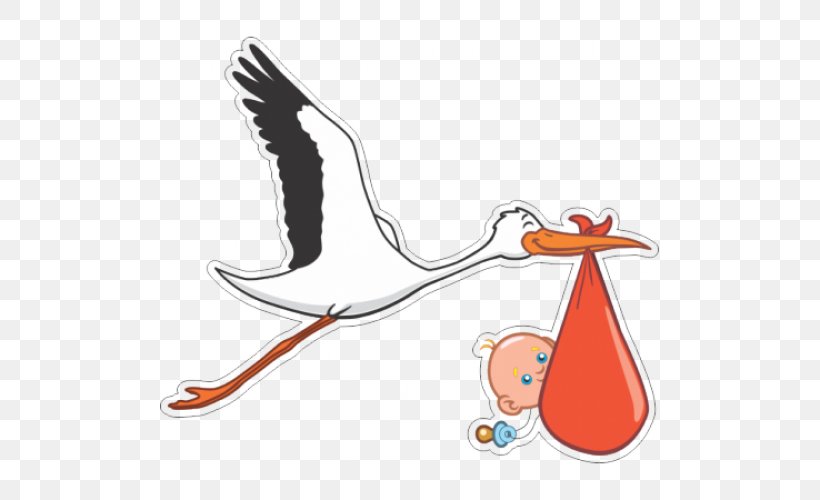 White Stork Royalty-free Infant Clip Art, PNG, 500x500px, White Stork, Beak, Bird, Cartoon, Ciconia Download Free