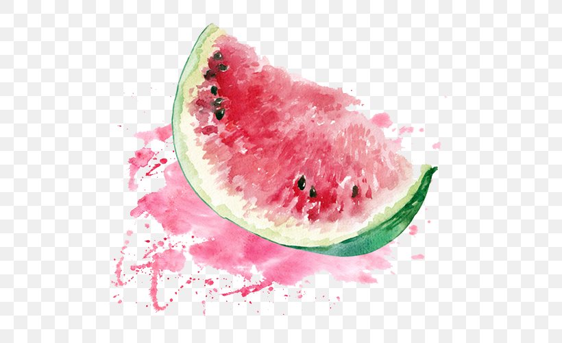 Watermelon Watercolor Painting, PNG, 609x500px, Watermelon, Art, Auglis, Citrullus, Color Download Free