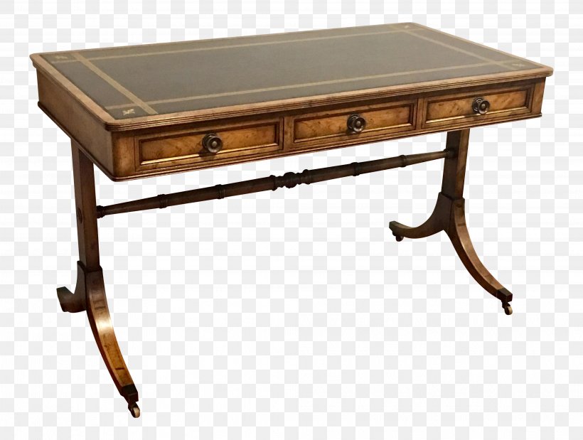 Writing Table Writing Desk Drawer, PNG, 4028x3043px, Table, Antique, Artificial Leather, Burl, Coffee Tables Download Free