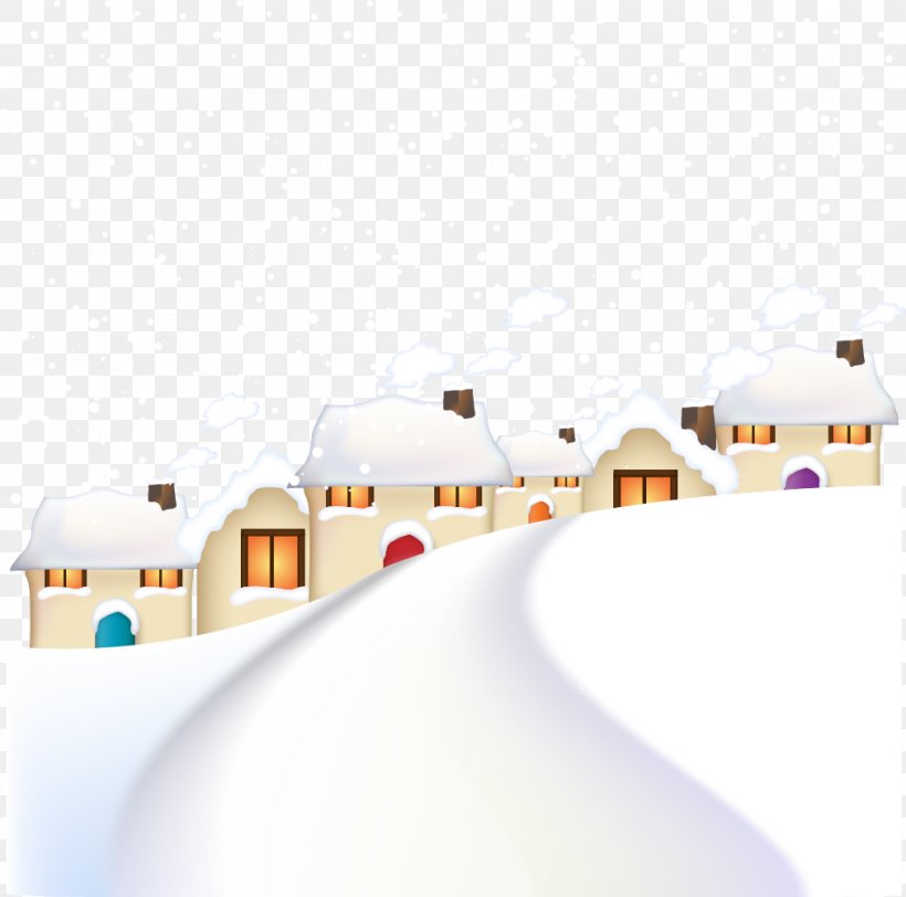 Christmas Village Winter Illustration, PNG, 1012x1003px, Christmas, Christmas Village, Home, House, Prancer Download Free
