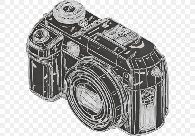 Digital SLR Black And White Photography Camera, PNG, 600x574px, Digital Slr, Black And White, Camera, Camera Lens, Cameras Optics Download Free
